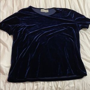 Velvet top size XL